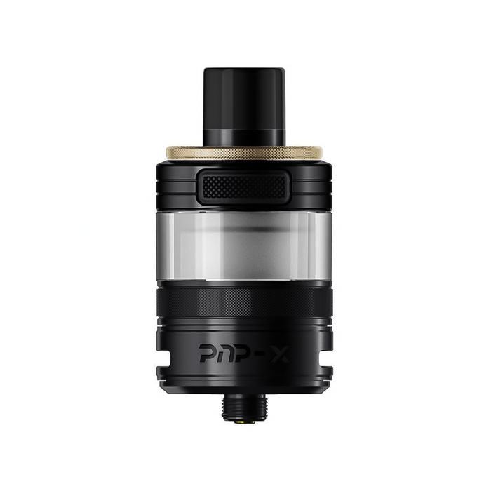 VooPoo PnP-X Pod Tank in Black, compatible with VooPoo PnP-X pod system.