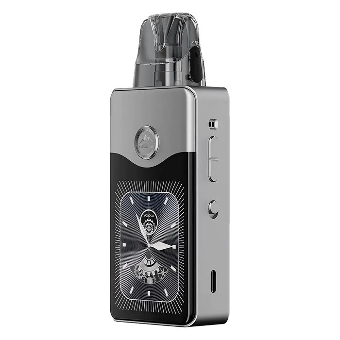 VooPoo Vinci E120 Pod Kit in Grow Silver – premium vape device with a sleek metallic finish, long-lasting battery, and smooth, customizable performance.