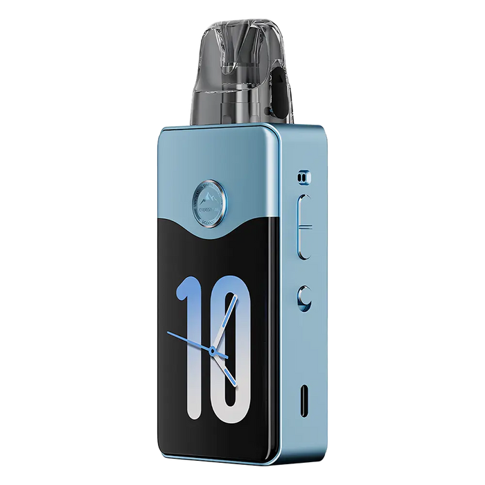 VooPoo Vinci E120 Pod Kit in Snow Blue – premium vape device with a sleek metallic finish, long-lasting battery, and smooth, customizable performance.
