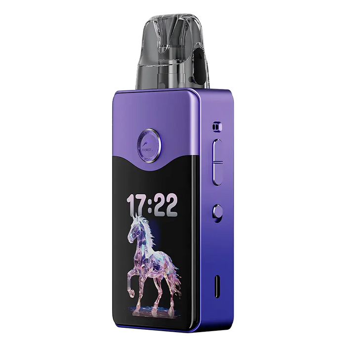 VooPoo Vinci E120 Pod Kit in Star Purple – premium vape device with a sleek metallic finish, long-lasting battery, and smooth, customizable performance.