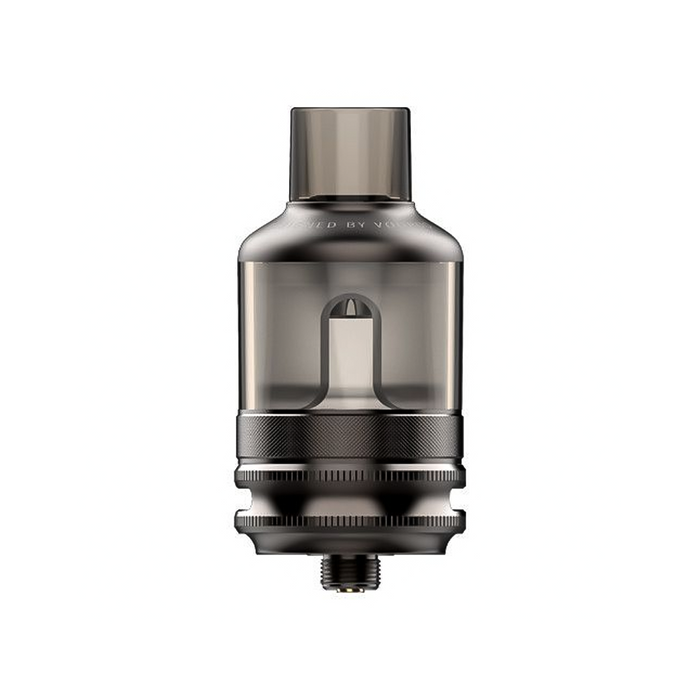 Voopoo TPP Pod Tank Gun Metal – 2ml capacity, leak-proof, bottom airflow, magnetic fit; compatible with TPP coils.