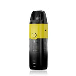 Load image into Gallery viewer, Vaporesso Luxe X Pod Vape Kit in Yellow – stylish and futuristic pod system with a transparent black finish, built-in 1500mAh battery, COREX mesh coil technology, and adjustable airflow for versatile vaping.