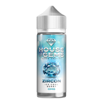 Load image into Gallery viewer, 100ml shortfill bottle of Gemstone House of Gems E-Liquid in Zircon flavor, offering a luxurious and smooth vape with rich fruity notes; nicotine-free with space for nic shots, crafted for premium flavor and dense cloud production.