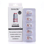 Load image into Gallery viewer, Smok LP2 replacement coils, pack of 5, including DC 0.6Ω coils for MTL vaping and Meshed 0.23Ω coils for DL vaping, designed for consistent flavor, smooth vapor production, and compatibility with Smok LP2‑supported devices.