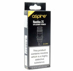 Load image into Gallery viewer, Pack of five Aspire Nautilus 2S mesh replacement vape coils, available in 0.7ohm and 0.4ohm resistance options for smooth vaping performance.