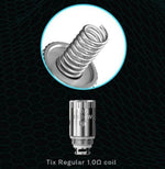 Load image into Gallery viewer, Genuine Rincoe Tix mesh replacement coils, 1.0 ohm atomizer heads for Rincoe Tix pod system