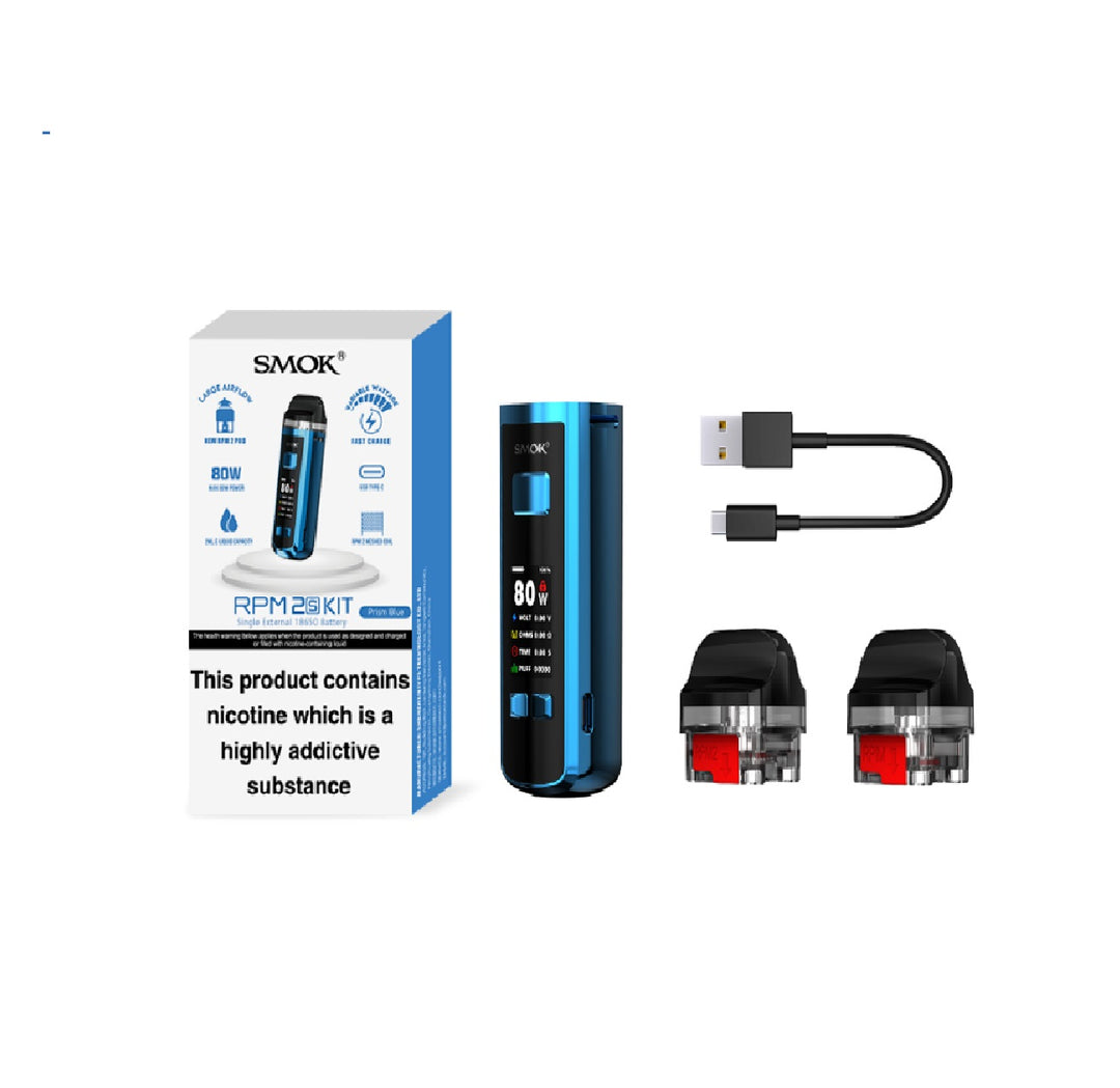 SMOK RPM 2S 80W Mod Pod Vape Kit | 18650 Battery E-Cigarette TPD Compliant - NEW