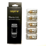 Load image into Gallery viewer, Aspire Atlantis Evo replacement coil heads available in 0.4ohm and 0.5ohm resistances, designed for enhanced flavor and vapor.