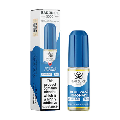 BAR JUICE 5000 Nic Salt 10ml Vape E-Liquid 10mg / 20mg Vape Juice 50/50 VG/PG - Pack Of 20x