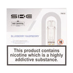 Load image into Gallery viewer, SKE Crystal Bar Plus prefilled pods in Blueberry Raspberry flavor, pack of 2, designed for use with the SKE Crystal Bar Plus device for a smooth and fruity vaping experience.