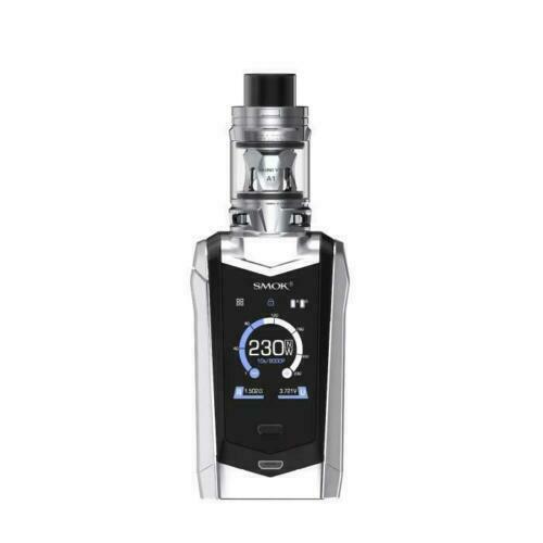 Genuine SMOK Species vape kit featuring a 2ml refillable tank, powerful 23W max output with mesh coil technology for enhanced flavor and vapor, in stylish Chrome Black color finish.