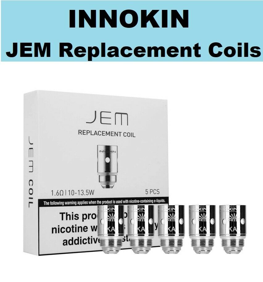 Innokin Jem Pen Replacement Coils – durable vape coils designed for the Innokin Jem Pen Kit for smooth flavor and performance.