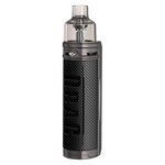 Load image into Gallery viewer, VooPoo Drag X CARBON FIBER mod pod vape starter kit with adjustable wattage, refillable pod, and sleek ergonomic design.