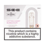 Load image into Gallery viewer, SKE Crystal Bar Plus prefilled pods in Cotton Candy Bubblegum flavor, pack of 2, designed for use with the SKE Crystal Bar Plus device for a smooth and fruity vaping experience.