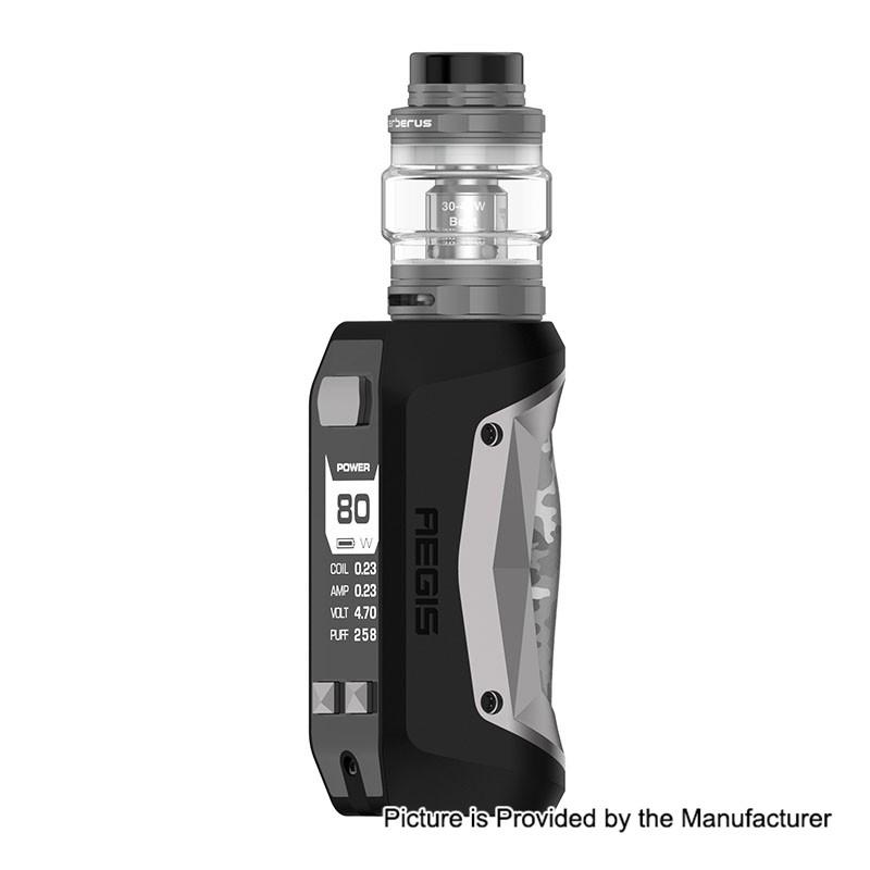 GeekVape Aegis Mini 80W Kit 2200mAh Battery 2ml Capacity Box Mod Kit 5 Colours