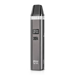 Load image into Gallery viewer, OXVA Xlim V2 Pod Kit in Gunmetal, a compact 25W pod system with a built‑in 900mAh battery and 2ml e‑liquid capacity, designed for smooth vapor production, adjustable airflow, and a reliable all‑day vaping experience.