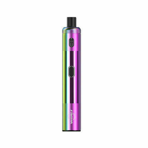 Uwell Whirl S vape kit in Indescent, featuring 1450mAh battery, 2ml refillable tank, or pack of 4 replacement coils.