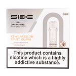 Load image into Gallery viewer, SKE Crystal Bar Plus prefilled pods in Kiwi Passion Fruit Guava flavor, pack of 2, designed for use with the SKE Crystal Bar Plus device for a smooth and fruity vaping experience.