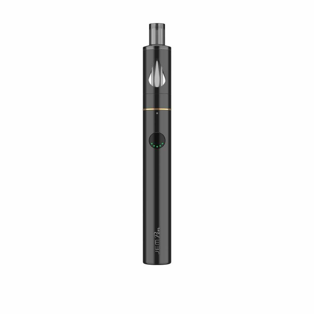 Innokin Jem Pen Kit in Black – all-in-one pen style vape kit with 1000mAh battery, compact and easy to use.