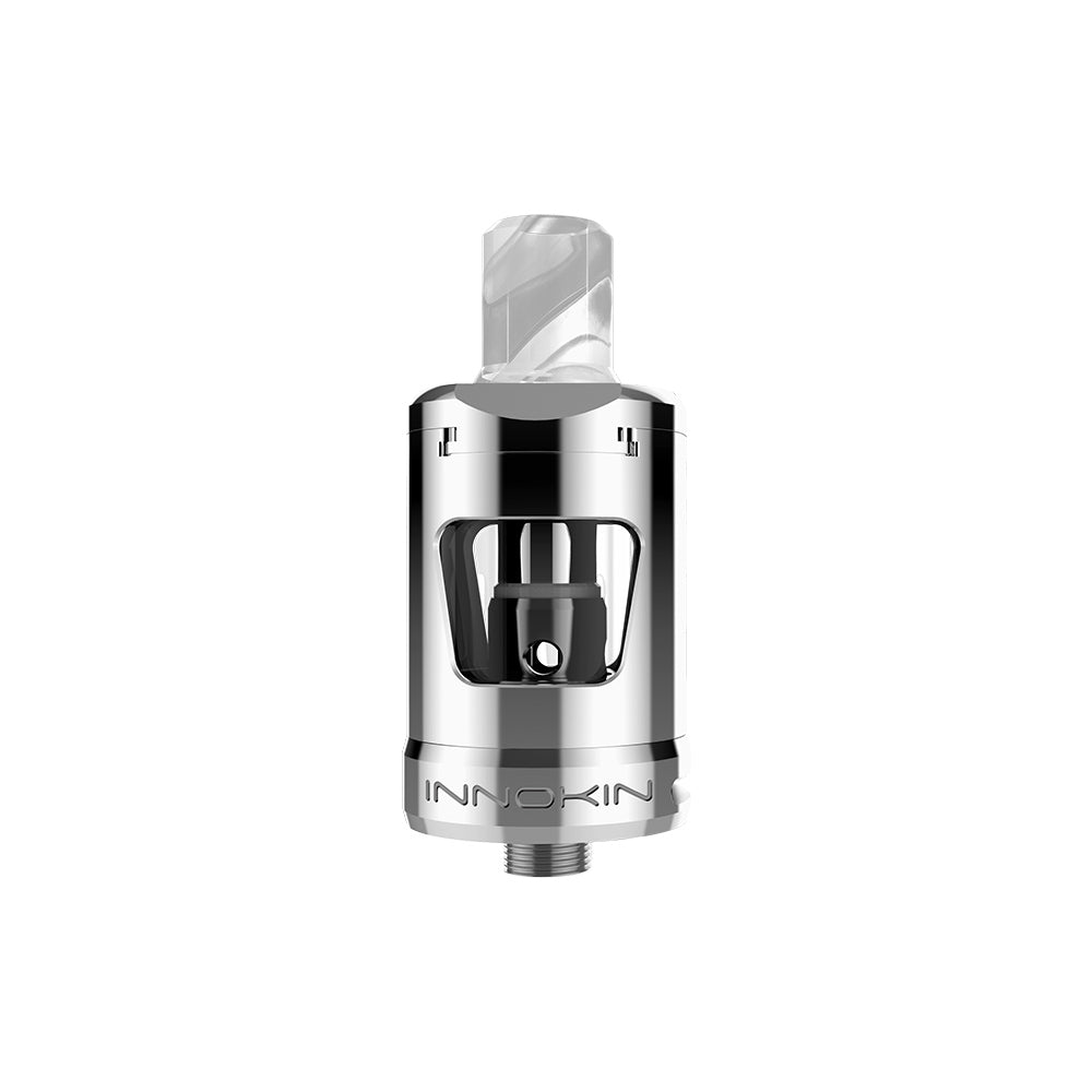 Innokin Zlide MTL tank in Stainless Steel, designed for mouth-to-lung vaping with precise airflow control and 2ml e-liquid capacity.
