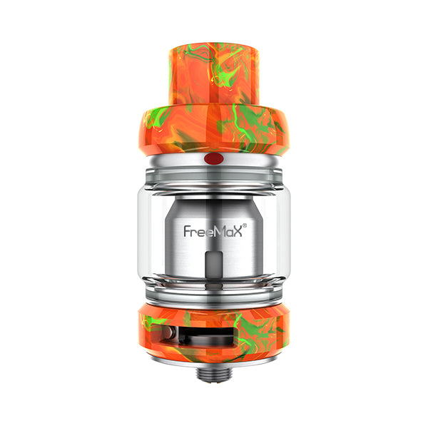 Genuine FreeMax Mesh Pro Resin Edition sub-ohm vape tank in Orange, featuring advanced mesh coil technology, durable resin finish, and designed for enhanced flavor and vapor production.