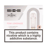 Load image into Gallery viewer, SKE Crystal Bar Plus prefilled pods in Pink Lemonade flavor, pack of 2, offering a refreshing blend of sweet strawberries and tangy lemonade, designed for use with the SKE Crystal Bar Plus device for a smooth and fruity vaping experience.