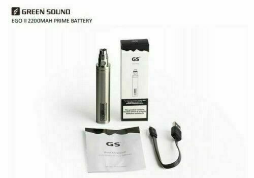 GS EGO II 2 Prime Battery With Micro USB Charger | Bottom Rechargeable   Eco Smok Vape Store