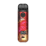 Load image into Gallery viewer, Smok Novo 4 25W Pod Vape Kit in Red Stabilizing Wood – compact and elegant pod system with an adjustable airflow, 25W max output, and replaceable coil design for smooth and customizable vaping.