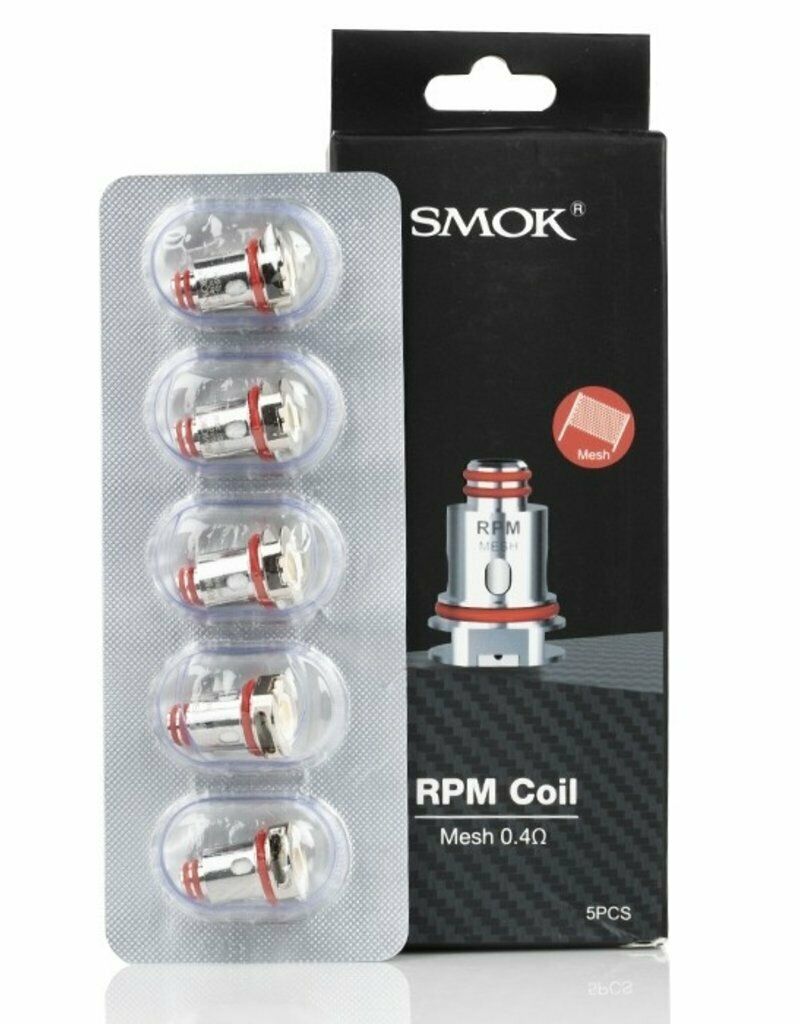 SMOK RPM Lite replacement pods, pack of 3 refillable cartridges for RPM Lite pod vape kit with 1250mAh battery and 40W output.