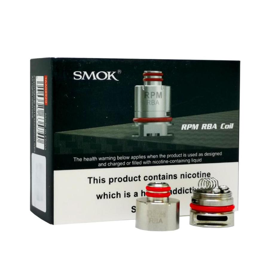 SMOK RPM-40 replacement pods and coils, triple, quartz, and RBA options for RPM-40 pod vape kit.