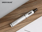 Load image into Gallery viewer, Genuine Green Sound Q3 12W refillable pod vape kit in Silver, featuring a 500mAh rechargeable battery, compact design, easy-to-use refillable pods, and ideal for beginner to intermediate vapers.