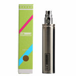 Load image into Gallery viewer, GS eGo III 3200mAh mega kit in Silver with long USB charger and H2S atomizer, providing high-capacity power for extended vaping sessions.