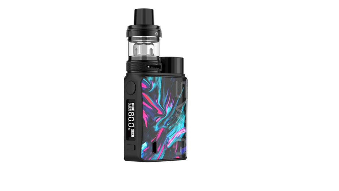Vaporesso Swag II Vape Kit in Phantom – a compact, ergonomic device with AXON chip, 80W output, and NRG PE tank for a smooth and customizable vaping experience.
