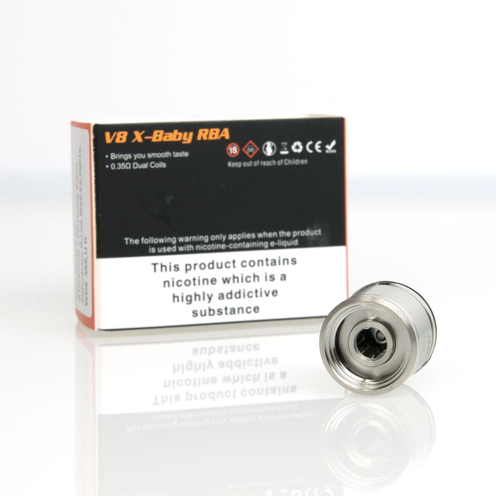 SMOK TFV8 X-Baby Coils - Pack of 3x Coils.