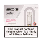Load image into Gallery viewer, SKE Crystal Bar Plus prefilled pods in Strawberry Burst flavor, pack of 2, designed for use with the SKE Crystal Bar Plus device for a smooth and fruity vaping experience.