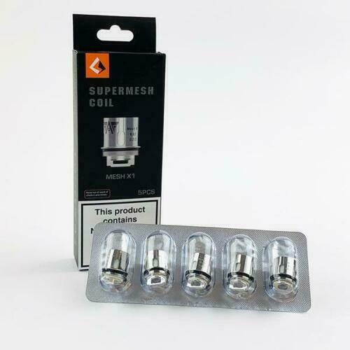 GEEKVAPE Supermesh X1 X2 Mesh Coils for Cerberus - 5x Coils Eco Smok Vape Store GEEKVAPE Supermesh X1 X2 Mesh Coils for Cerberus - 5x Coils Eco Smok Vape Store