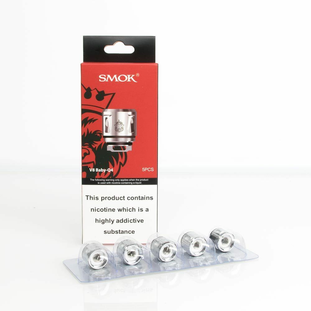 SMOK TFV8 BABY COILS | M2 | Q2 | Q4 | X4 | T6 | T8 | T12 | MESH | STRIP Baby Big Family.