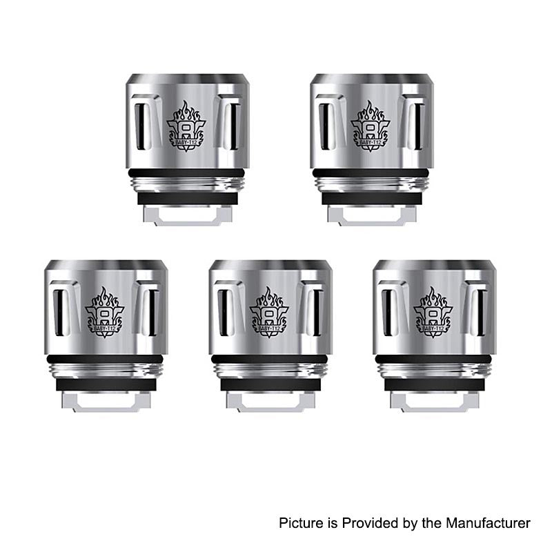 SMOK TFV8 BABY COILS | M2 | Q2 | Q4 | X4 | T6 | T8 | T12 | MESH | STRIP Baby Big Family.
