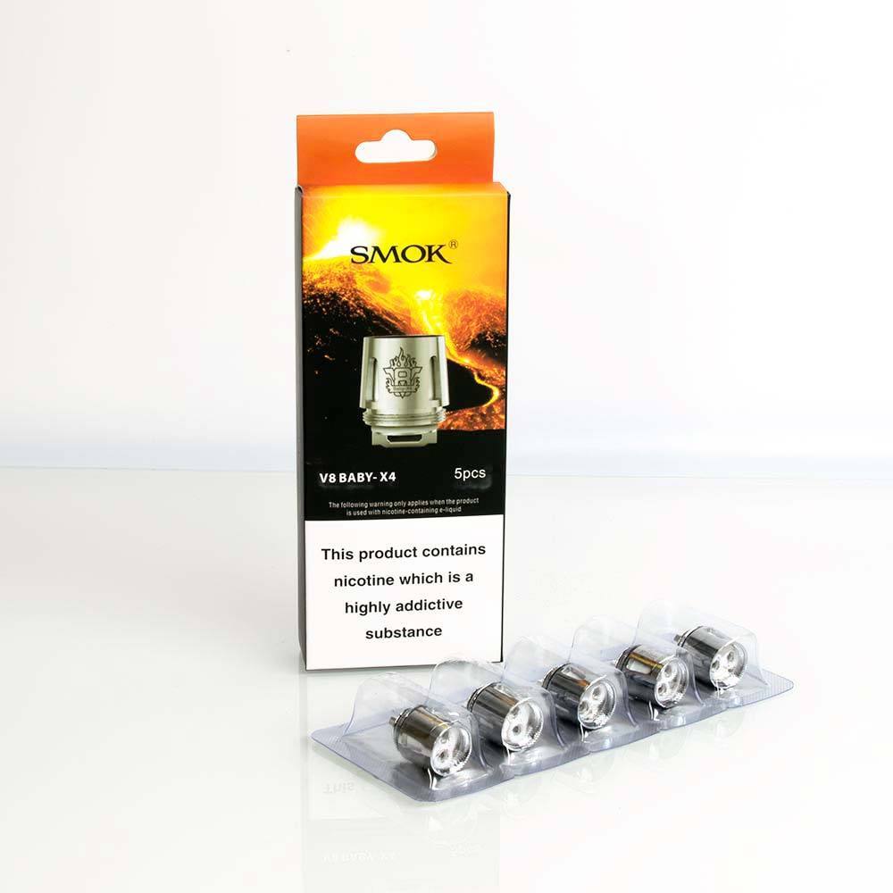 SMOK TFV8 BABY COILS | M2 | Q2 | Q4 | X4 | T6 | T8 | T12 | MESH | STRIP Baby Big Family.