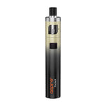 Load image into Gallery viewer, Aspire Pockex AIO starter vape pen kit in Black Gold, featuring an all-in-one design, refillable tank, and compact portable build ideal for beginners.