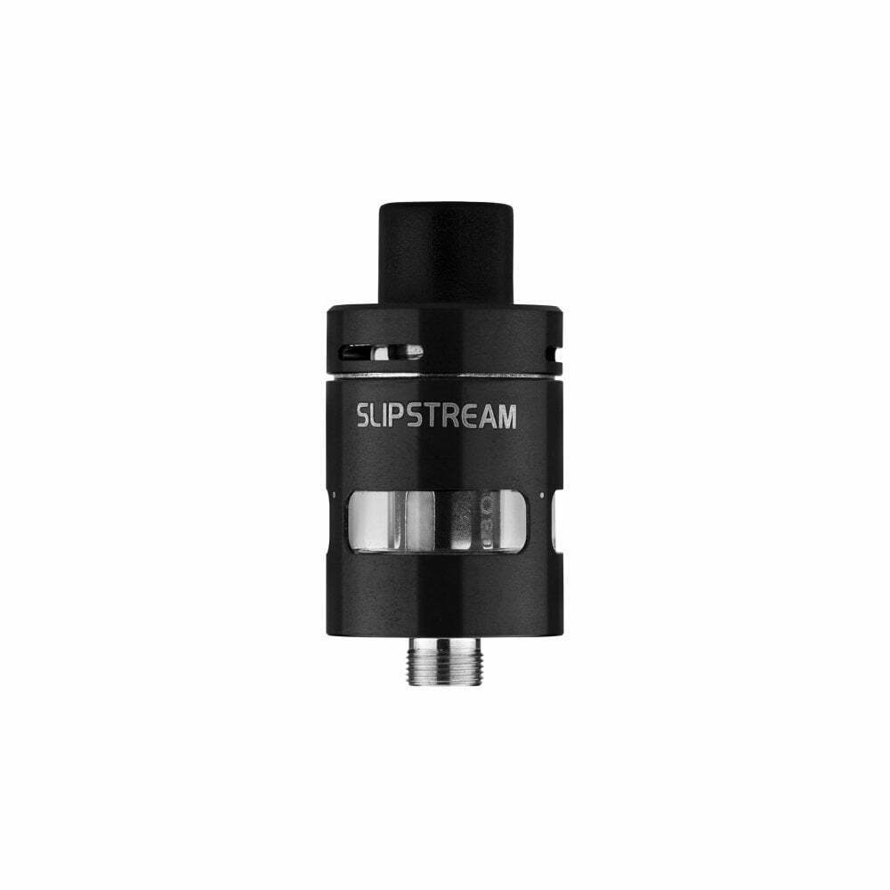 Innokin Slipstream sub-ohm clearomizer tank in Black, 2ml capacity, TPD compliant with replacement atomizer head for enhanced vaping.