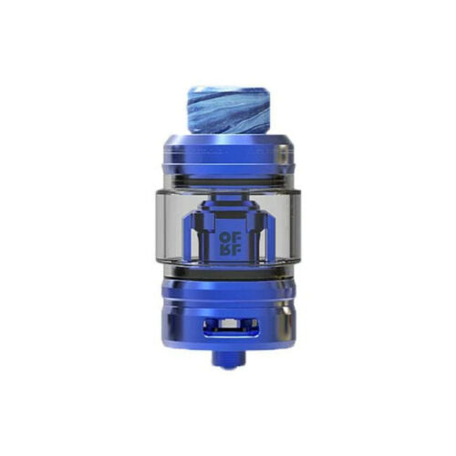 OFRF NexMesh Sub Ohm Conical Mesh Tank in Blue – 2ml TPD compliant tank designed for enhanced flavor and cloud production.