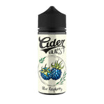Load image into Gallery viewer, 100ml shortfill bottle of New Cider Burst Vape Juice in Blue Raspberry flavor, a smooth 70VG/30PG blend for rich flavor and dense clouds, nicotine-free with room for nic shots.