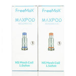 Load image into Gallery viewer, Freemax Maxpod NS Mesh Coil 1.0ohm & 1.5ohm Pack of 5x Replacement Coils