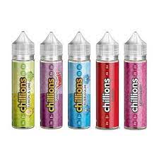 Chillions E-Liquid 30PG/70VG 0mg Nicotine All Flavours 60ml E-Cigarette Vape Juice