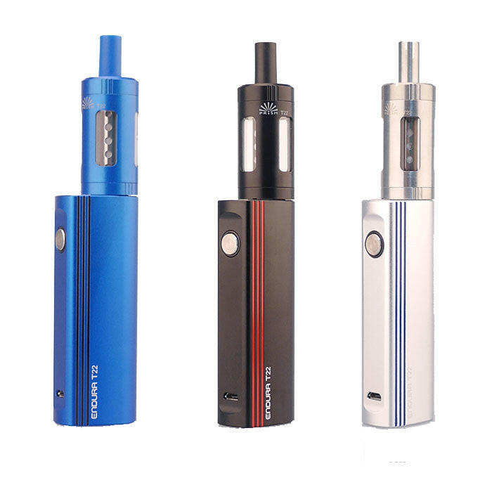 Innokin Endura T22 TPD-compliant starter kit with 2000mAh battery, designed for easy and satisfying mouth-to-lung vaping