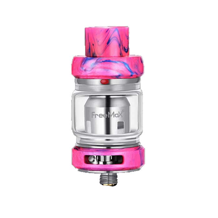 Genuine FreeMax Mesh Pro Resin Edition sub-ohm vape tank in Pink, featuring advanced mesh coil technology, durable resin finish, and designed for enhanced flavor and vapor production.