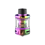 Load image into Gallery viewer, Close-up of the Uwell Nunchaku 2 sub-ohm vape tank in Iridescent, featuring a 2ml e-liquid capacity, sleek metallic design, adjustable airflow, and compatible with high-wattage vaping