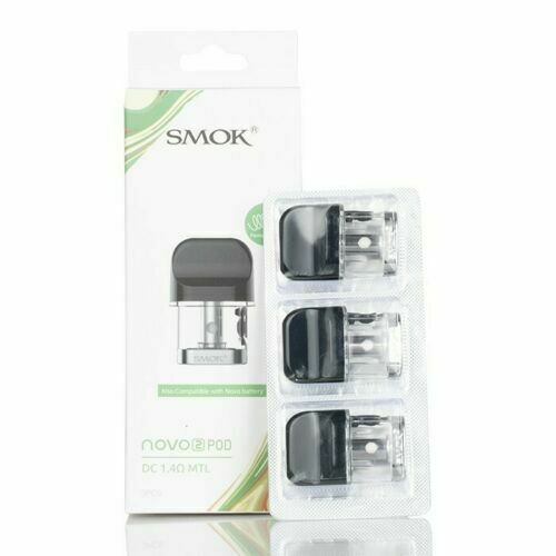 Smok NOVO 2 Pods Replacement Coils Cartridge Pack of 3x 1.4Ω MTL Mesh 1.0Ω.