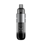 Load image into Gallery viewer, Vaporesso X Moti X Mini Pod Kit in Galaxy Silver – futuristic and compact pod system featuring a transparent body with galaxy silver accents, 1150mAh battery, COREX heating tech, and adjustable airflow for a rich RDL vaping experience.